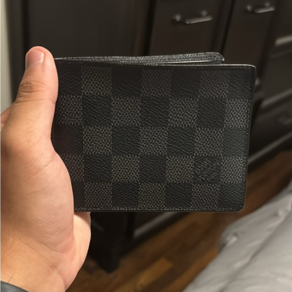 Louis Vuitton Black Key Card Holder